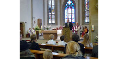 Festgottesdienst zum 50jahrigen Priesterjubiläum von Stadtpfarrer i.R. Geistlichen Rat Ulrich Trzeciok (Foto: Karl-Franz Thiede)